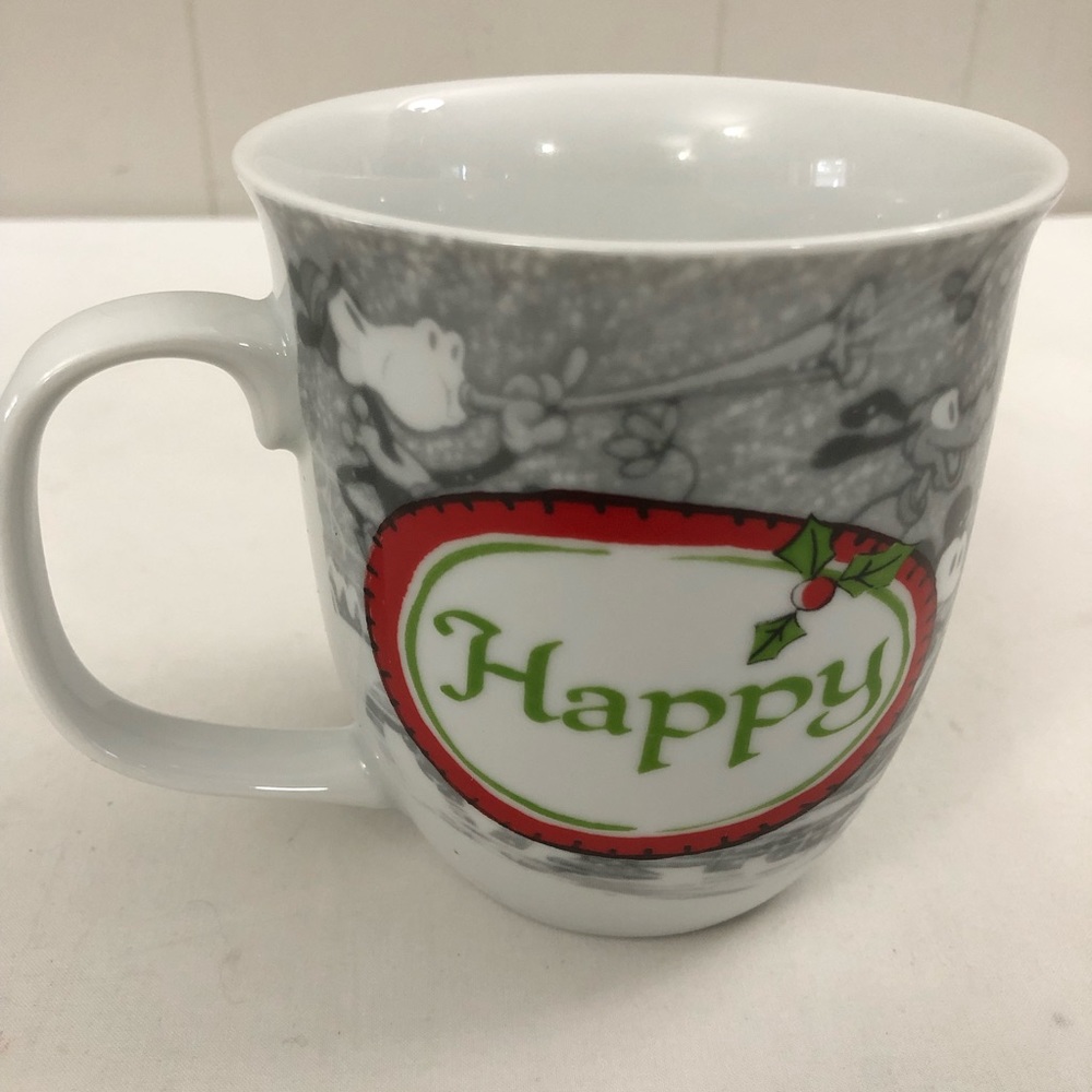 DISNEY ‘Mickey’s Vintage Holiday’ Coffee Mug - Picture 3 of 9